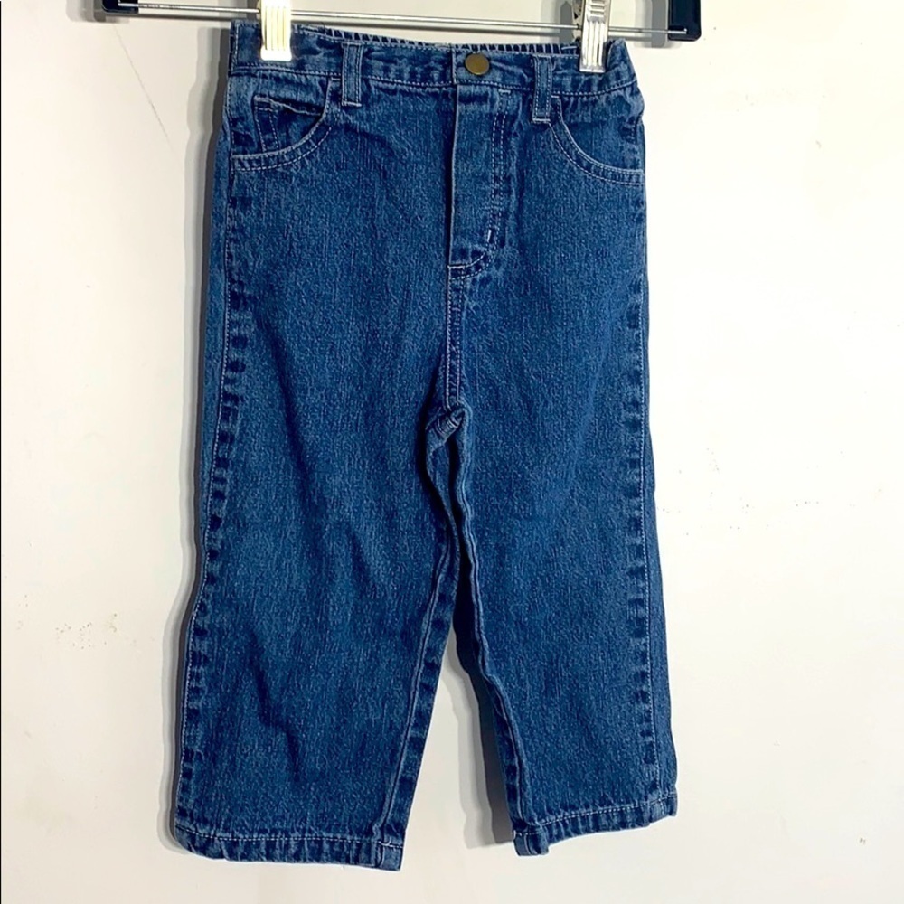 Casual Denim Jeans Infant 24 Months Blue wash straight leg